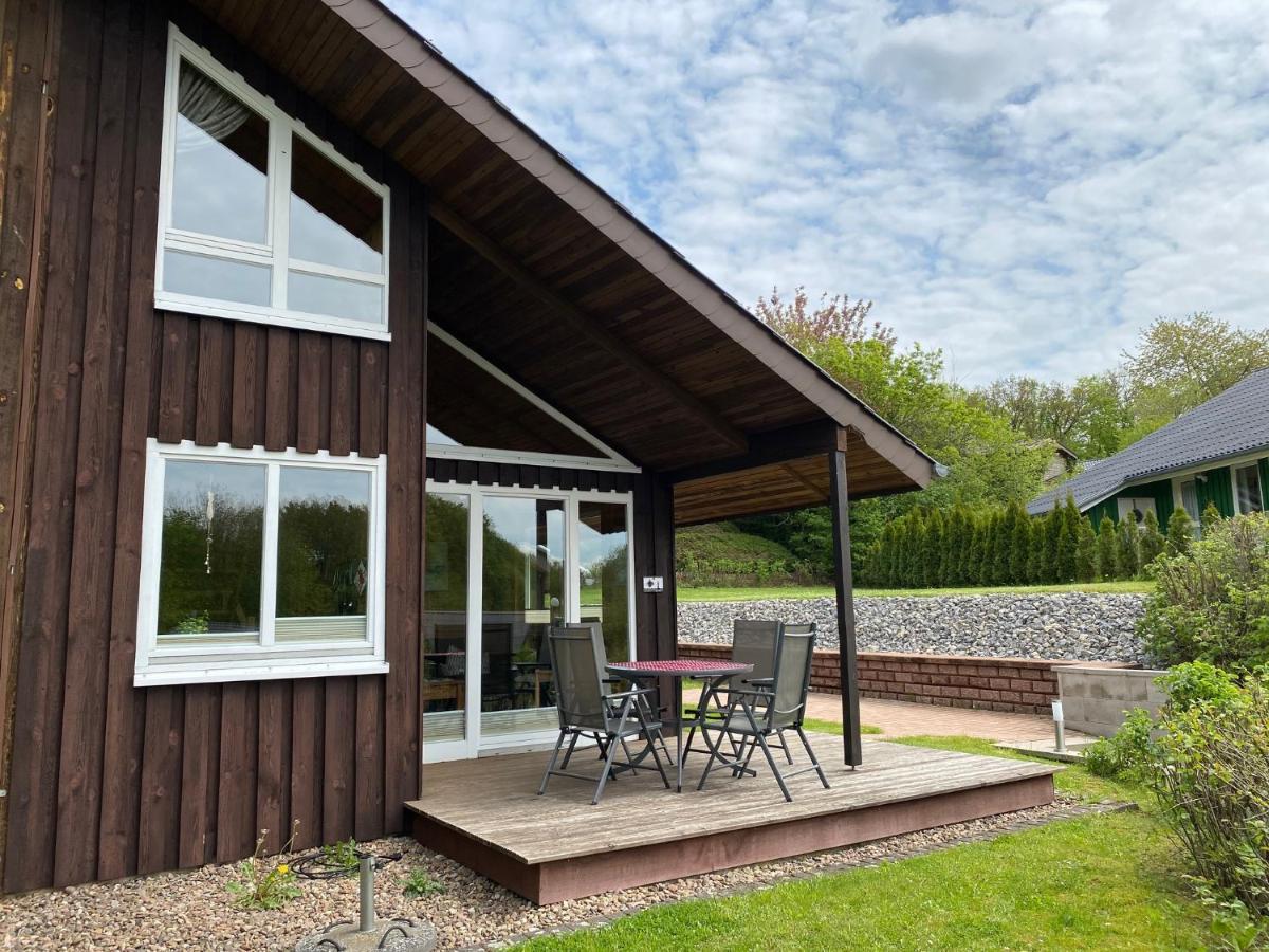Extertal-Ferienpark - Premium-Ferienhaus Sonnenhuegel #36 Buitenkant foto